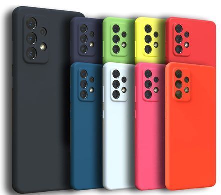 Захисний чохол Liquid Case Full Camera для Samsung Galaxy A52 2021 / A52s 5G Фіолетовий