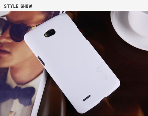 Защитный чехол Nillkin Frosted Shield для LG D380 L80 Dual Белый