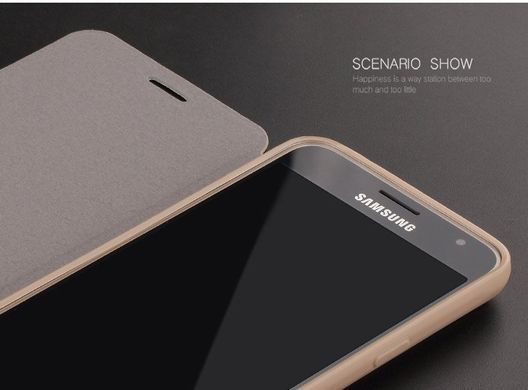 Чохол-книжка X-level FIB Color для Samsung J700 Galaxy J7 / J701 Galaxy J7 Neo Золотий