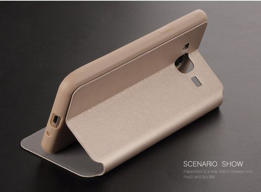 Чохол-книжка X-level FIB Color для Samsung J700 Galaxy J7 / J701 Galaxy J7 Neo Золотий