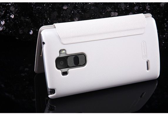Чохол-книжка Nillkin Sparkle для LG G4 Stylus H630 Білий