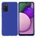 Защитный чехол Liquid Case Full Cover для Samsung A025 Galaxy A02s Синий