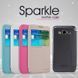 Чохол-книжка Nillkin Sparkle для Samsung E500H Galaxy E5 Білий