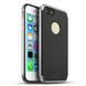 Ударопрочный чохол iPaky TPU+PC для iPhone 7 / iPhone 8 / SE 2020 Чорний / Сріблястий