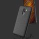 Защитный чехол Leather для Xiaomi Pocophone F1 Черный