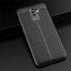 Защитный чехол Leather для Xiaomi Pocophone F1 Черный