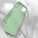 Защитный чехол Liquid Case Full Cover для iPhone 13 Pro (6.1") Салатовый