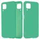 Защитный чехол Liquid Case Full Cover для Samsung A125F Galaxy A12 / A127F Galaxy A12 Nacho / Galaxy A12s / Galaxy M12 Бирюзовый