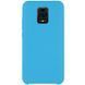 Захисний чохол Original Liquid Case для Xiaomi Redmi Note 9 Pro / Redmi Note 9S / Redmi Note 9 Pro Max Блакитний