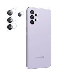 Защитное гибкое стекло на камеру для Samsung Galaxy A72 2021
