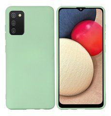 Защитный чехол Liquid Case Full Cover для Samsung A025 Galaxy A02s Зеленый