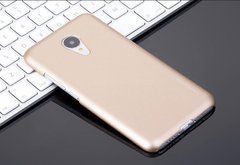 Защитный чехол X-level Metallic для Meizu M5S Золотистый