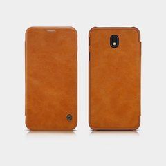 Чехол-книжка Nillkin Qin для Samsung J530 Galaxy J5 2017 Коричневый