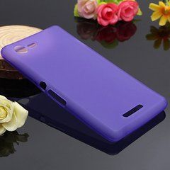 Чохол TPU Ordinary для Sony Xperia E3 Фіолетовий