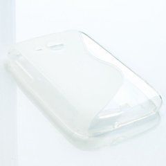 Чохол TPU S-line для HTC Desire C Прозорий