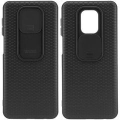 Захисний чохол Curtain Camera для Xiaomi Redmi Note 9 Pro / Redmi Note 9S / Redmi Note 9 Pro Max Чорний