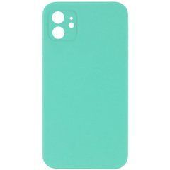 Захисний чохол Liquid Case Full Camera для iPhone 12 mini (5.4") Бірюзовий