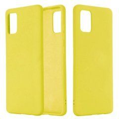 Защитный чехол Liquid Case Full Cover для Samsung Galaxy A72 5G Желтый
