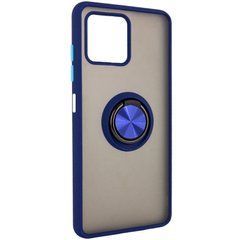 Захисний чохол Ring Buttons для ZTE Blade V30 Синій