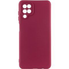 Захисний чохол Lakshmi Case Full Camera для Samsung A125F Galaxy A12 / A127F / A12 Nacho / A12s / Galaxy M12 Бордовий