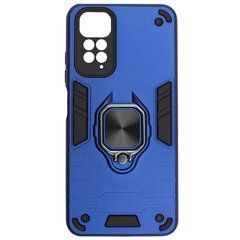 Захисний чохол Strong Guard Ring для Xiaomi Redmi Note 11 / Note 11S Синій