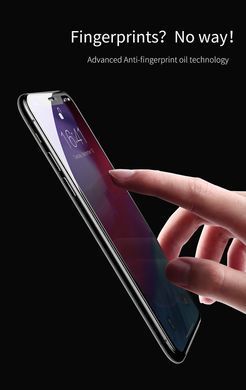 Защитное стекло Baseus 3D для iPhone XS Max / 11 Pro Max Черный