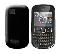 Чехол TPU Ordinary для Nokia Asha 200 Черный