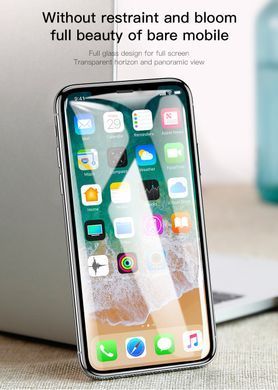 Защитное стекло Baseus 3D для iPhone XS Max / 11 Pro Max Черный