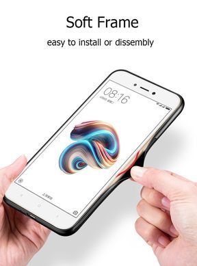 Захисний чохол Glass для Xiaomi Redmi 5A Чорний