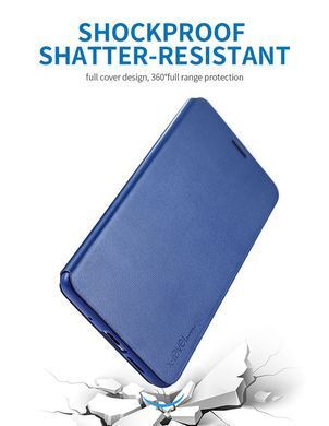 Чехол-книжка X-level FIB Color для Huawei Mate 10 Синий