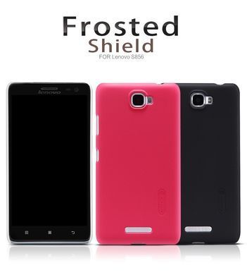Защитный чехол Nillkin Frosted Shield для Lenovo S856 Черный