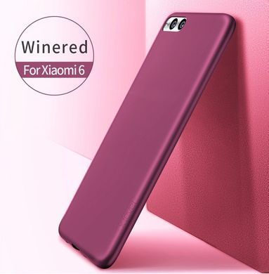 Захисний чохол X-level Guardian для Xiaomi Mi6 Бордовий