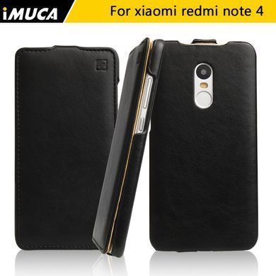 Чохол-фліп IMUCA для Xiaomi Redmi Note 4 Коричневий