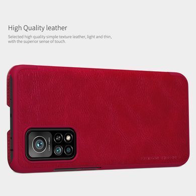 Чохол-книжка Nillkin Qin для Xiaomi Mi 10T / Mi 10T Pro Червоний