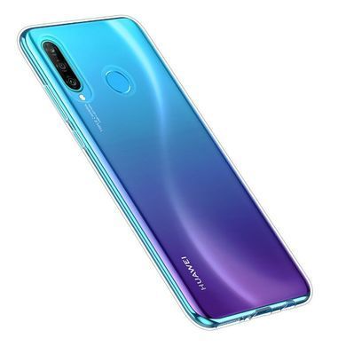 TPU чехол Strong Clear 0,5mm для Huawei P40 lite E / Y7p Прозрачный