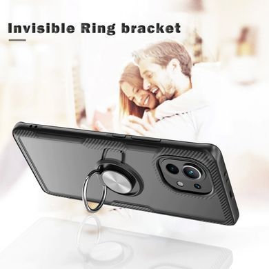 Захисний чохол Crystal Ring для Xiaomi Mi 11 Чорний