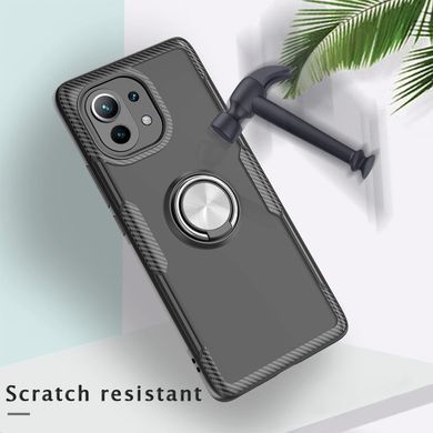 Захисний чохол Crystal Ring для Xiaomi Mi 11 Чорний