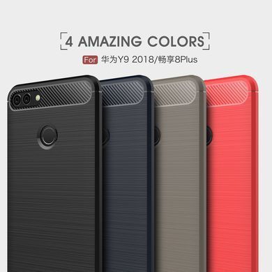 Защитный чехол iPaky Slim TPU для Huawei Y9 2018 Синий