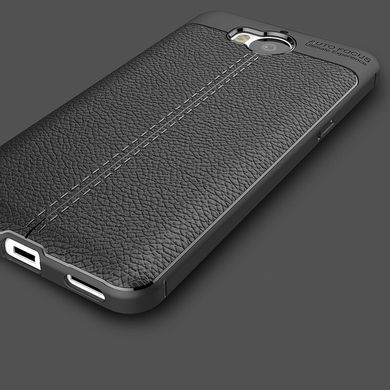Защитный чехол Leather для Huawei Y5 2017 Красный