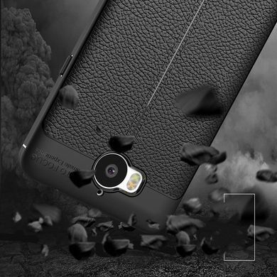 Защитный чехол Leather для Huawei Y5 2017 Красный