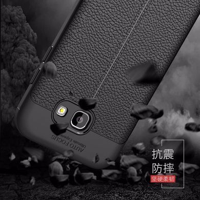 Захисний чохол Leather для Samsung A520F Galaxy A5 2017 Синій