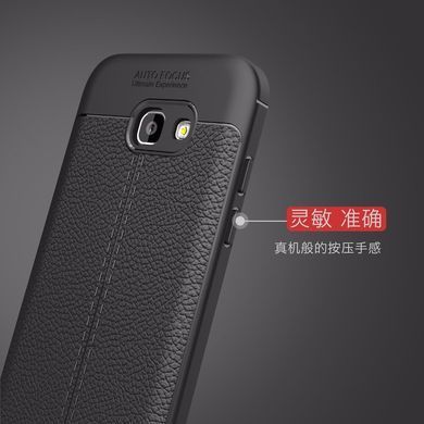 Захисний чохол Leather для Samsung A520F Galaxy A5 2017 Синій