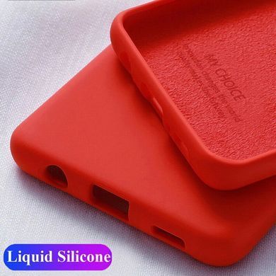 Защитный чехол Liquid Case Full Cover для Samsung A715F Galaxy A71 2020 Красный