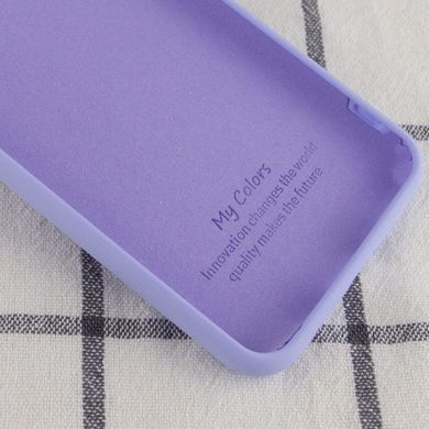 Защитный чехол Liquid Case Full Cover для Xiaomi Redmi Note 9 5G / Redmi Note 9T Сиреневый