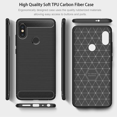 Защитный чехол Slim TPU для Xiaomi Mi6X / Mi A2 Черный