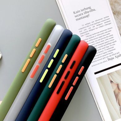 Захисний чохол Сolor Buttons для Xiaomi Redmi Note 8 Pro Зелений