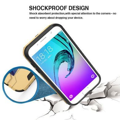 Защитный чехол Strong Guard для Samsung G955F Galaxy S8 Plus Золотистый