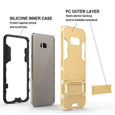 Защитный чехол Strong Guard для Samsung G955F Galaxy S8 Plus Золотистый