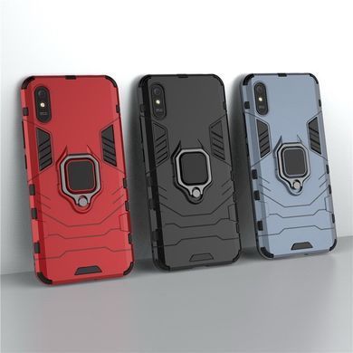 Захисний чохол Strong Guard Ring для Xiaomi Redmi 9A Червоний