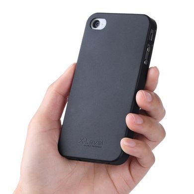 Захисний чохол X-level Guardian для iPhone 4 / 4S Чорний